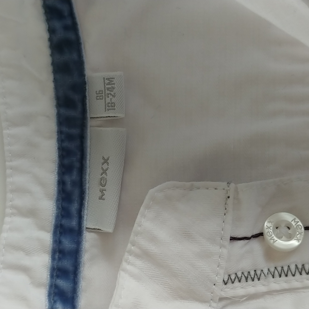 Mexx I Have Got the Look Button Down Shirt 18-24 Months - Picture 7 of 10